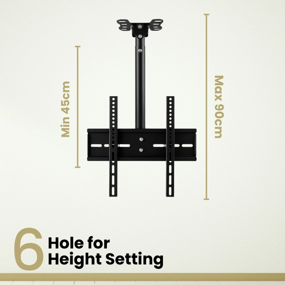 DS LED Ceiling Mount Stand 26" To 55" | Movable and Adjustable (766-2) view 2